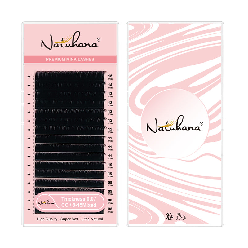 Classic Eyelash Extensions (Mix 8-15mm / 16 Rows)