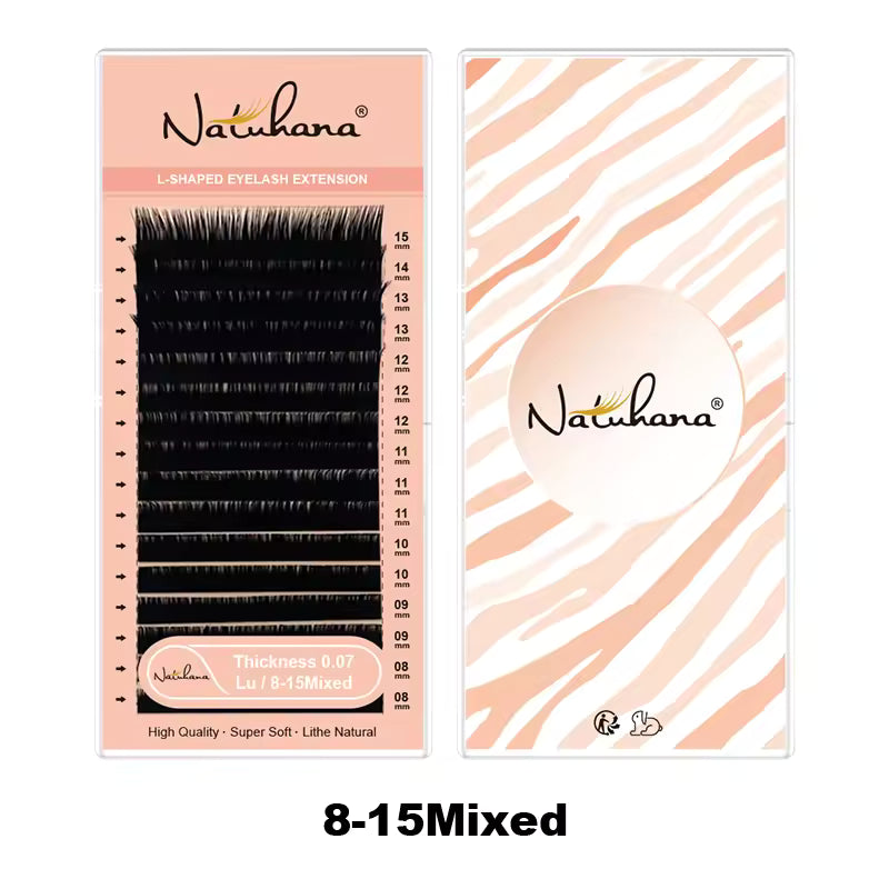 Classic Lashes Extensions (Mix 8-15mm L/L+/LU/LC/LD /16 Rows)