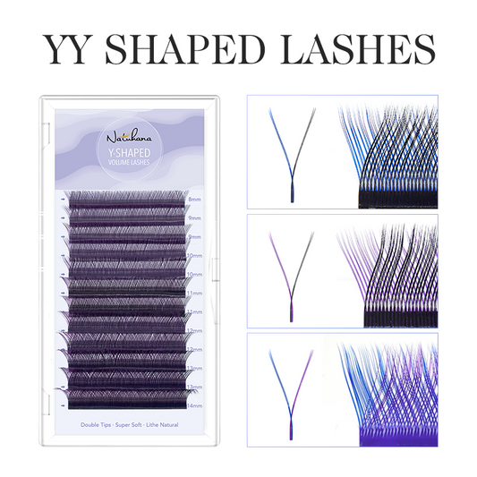 Colorful YY Shape Eyelash