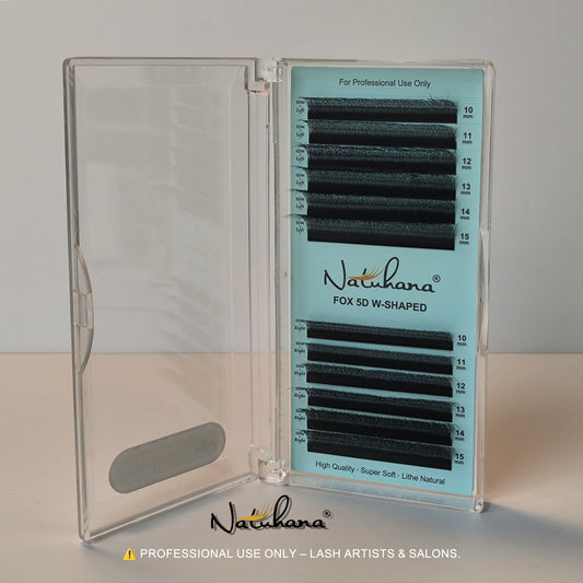 Natuhana® FOX 5D W-Shaped Eyelash Cat Eye Long Tail Premium Natural Lig