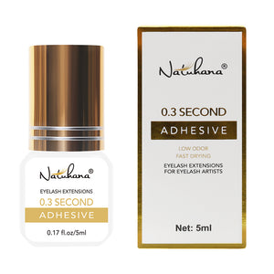 NATUHANA RapidSet 0.3S – Ultra-Fast Lash Adhesive for Professionals