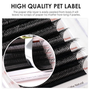 5D Double W-Shape Premade Volume Lash Fans