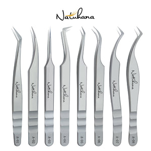 Pinzas con punta de fibra curvada profesional Natuhana®