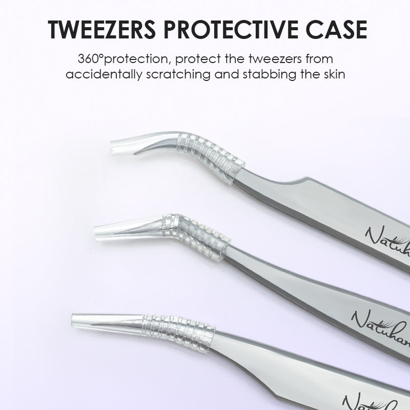 Natuhana Pro Lash Tweezers | Precision Eyelash Extension Tool