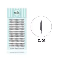 Natuhana® Comic Spire Lash Extensions Natural Soft Manga Eyelashes Auto