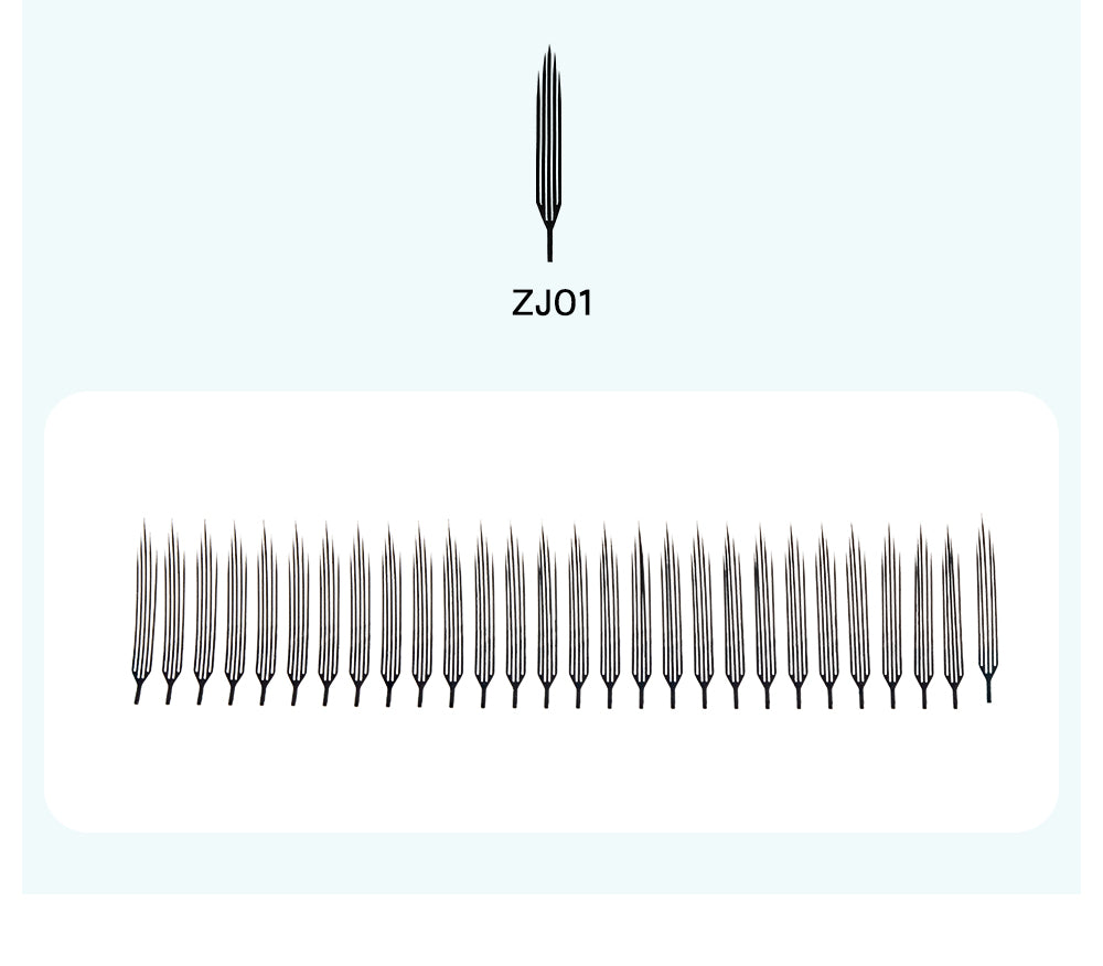Natuhana® Comic Spire Lash Extensions Natural Soft Manga Eyelashes Auto