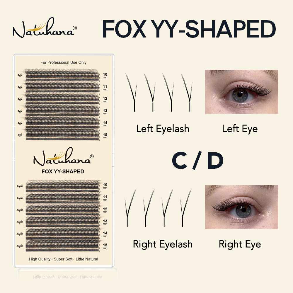 Fox YY-Shape Premade Volume Fan Lashes