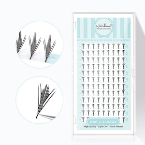 Pestañas Natuhana® Comic Spire Extensiones de Pestañas Suaves Naturales Estilo Manga Automáticas