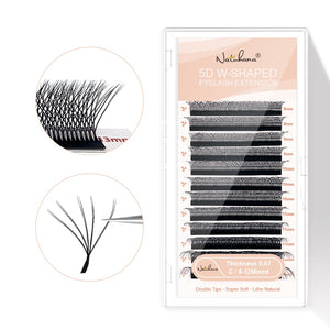 5D Double W-Shape Premade Volume Lash Fans