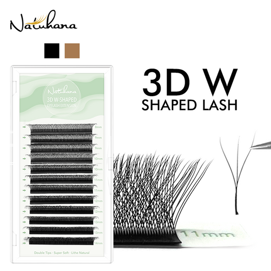 3D W-Shape Premade Volume Fan Lashes