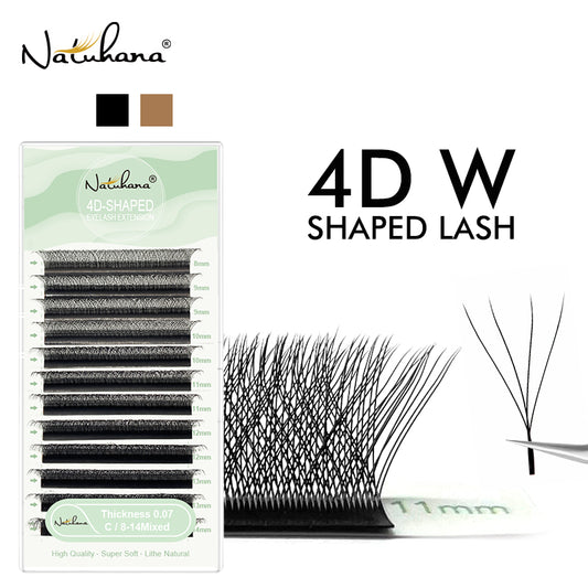 4D W-Shape Premade Volume Fan Lashes