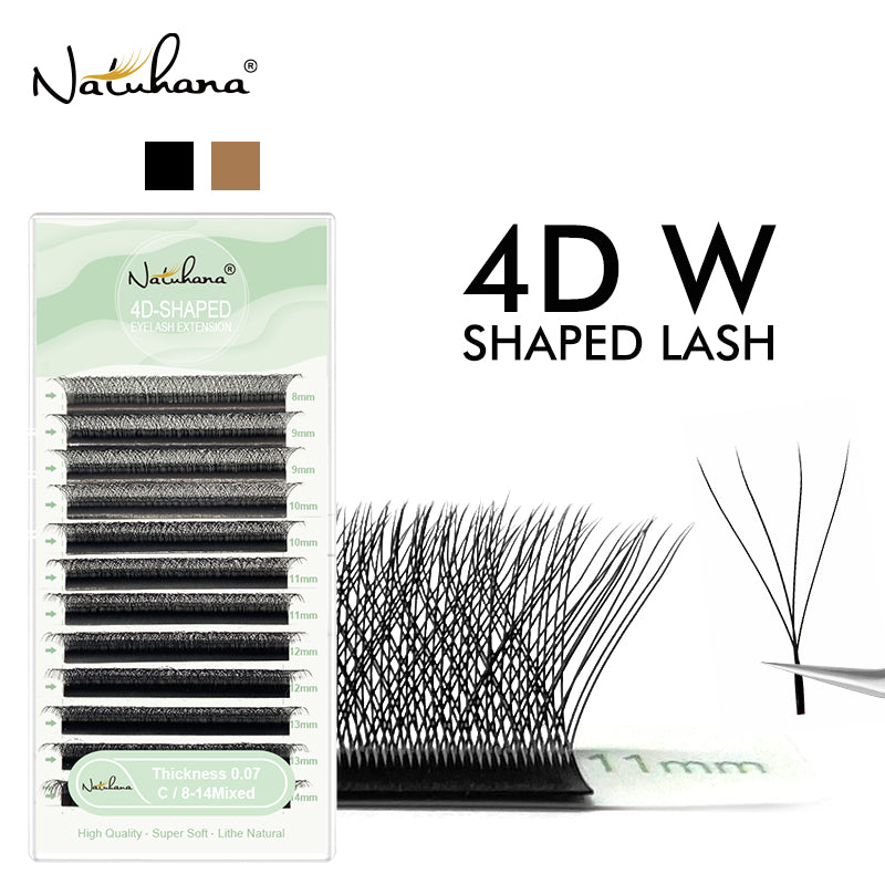 4D W-Shape Premade Volume Fan Lashes