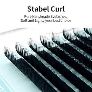 Ellipse Shape Eyelashes( 8-15mm / 12Rows)