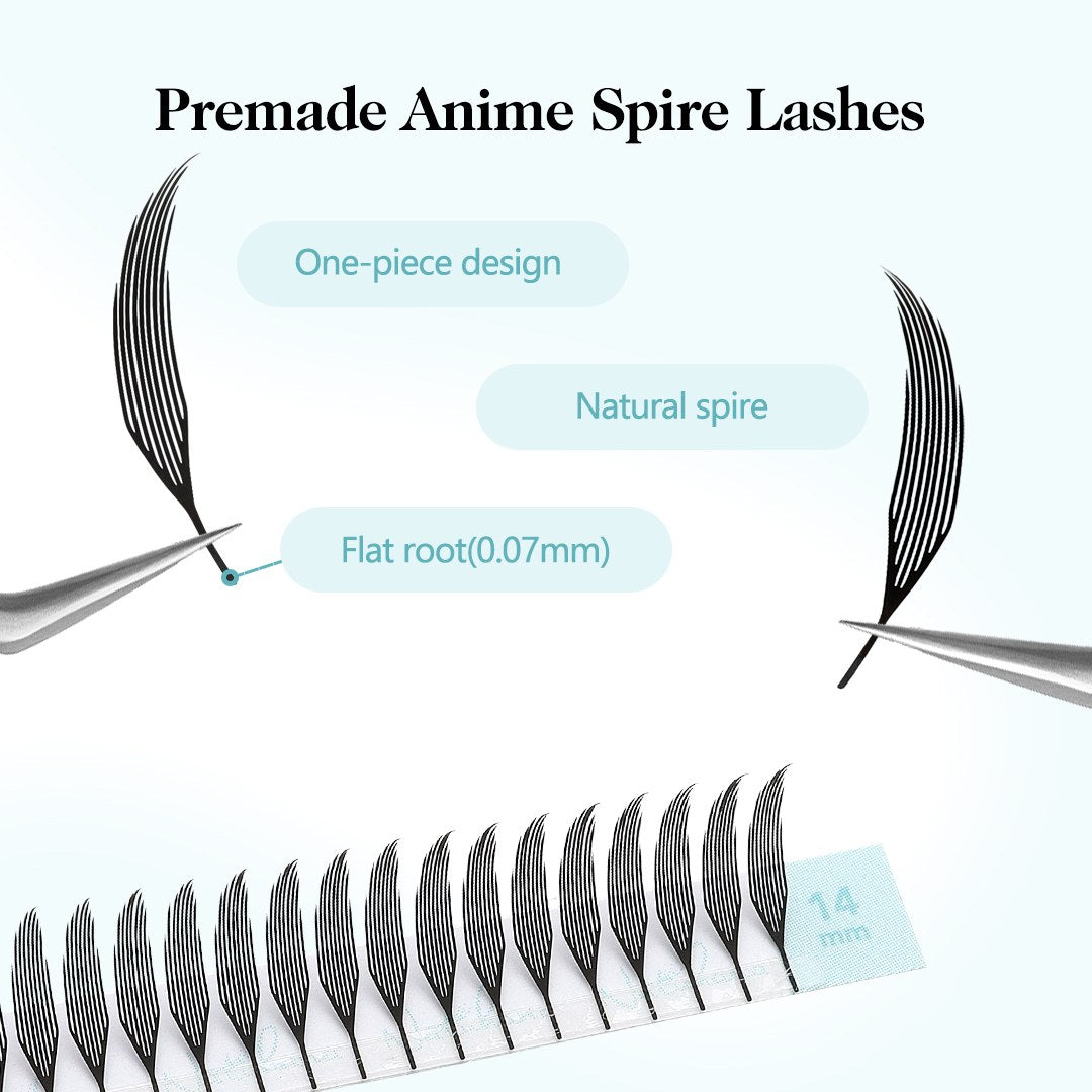 Spiky Manga Volume Lashes (TJ01)