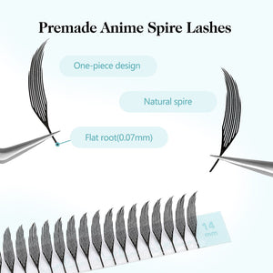 Spiky Manga Volume Lashes (TJ01)