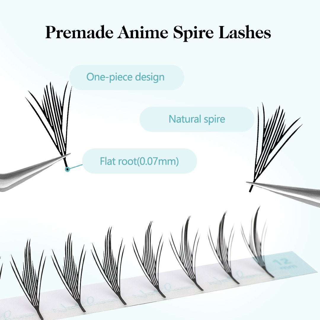Wheat Manga Spiky Lashes (MS01)