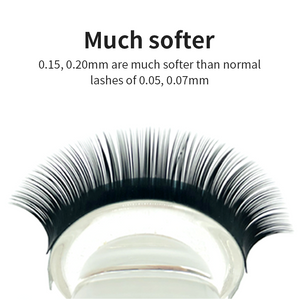 Ellipse Shape Eyelashes (Mix8-15mm /12Rows )
