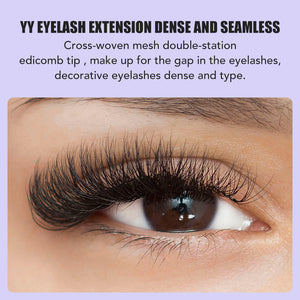 3 Split Tips Y-Shaped Volume Lashes | 12 Rows