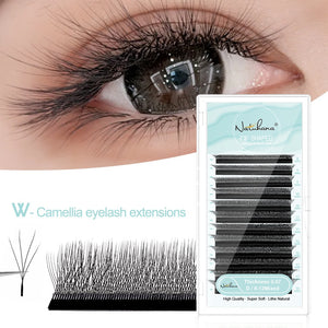Camellia 4D W-Shaped Eyelash