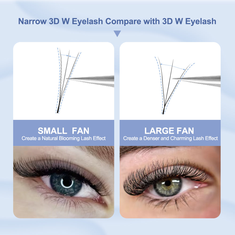 5D V-Shaped Premade Volume Lash Fans