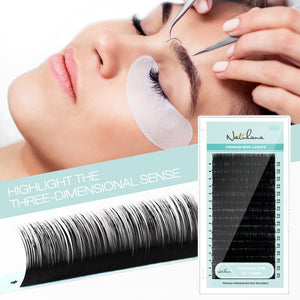 Classic Eyelash  Extensions (8-15mm /16 Rows)