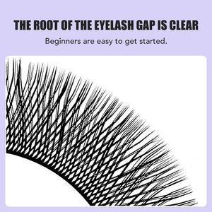 3 Split Tips Y-Shaped Volume Lashes | 12 Rows