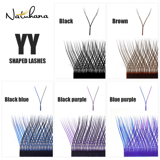 Colorful YY Shape Eyelash