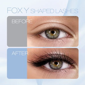 Pestañas Natuhana® Fox 2D en forma de Y, prefabricadas, izquierda y derecha
