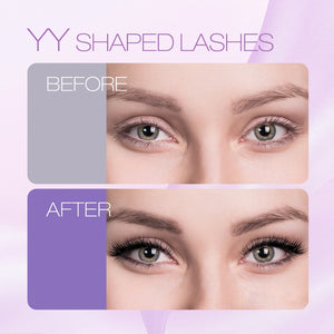 Black YY Volume Lashes | 12 Rows