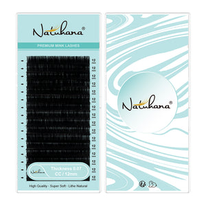 Pestañas individuales Natuhana®, Pestañas de PBT natural, Pestañas, Cosméticos