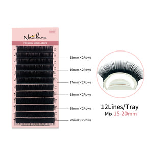 Classic Lashes Extensions( 15-25mm / 12Rows)