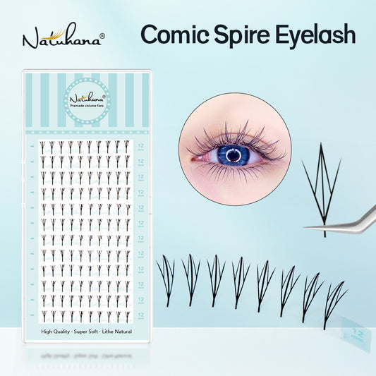 Manga Spiky Lash Extensions | Comic Anime Eyelashes(JL01)