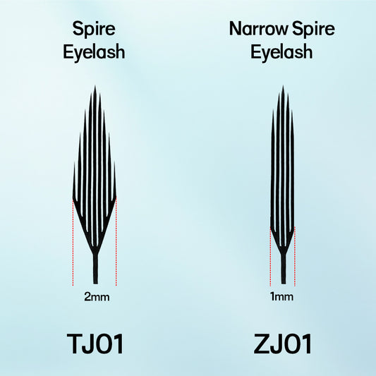 Manga Spiky Lash Extensions | Comic Anime Eyelashes(ZJ01)