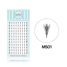 Natuhana® Comic Spire Lash Extensions Natural Soft Manga Eyelashes Auto