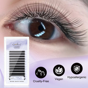 U-Shape YY Premade Volume Fan Lashes | 12 Rows