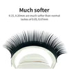 Ellipse Shape Eyelashes( 8-15mm / 12Rows)