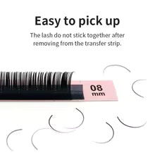 Natuhana® Lashes 8~15Mix Flat Ellipse Eyelash Fake Eye Lash Matte Split