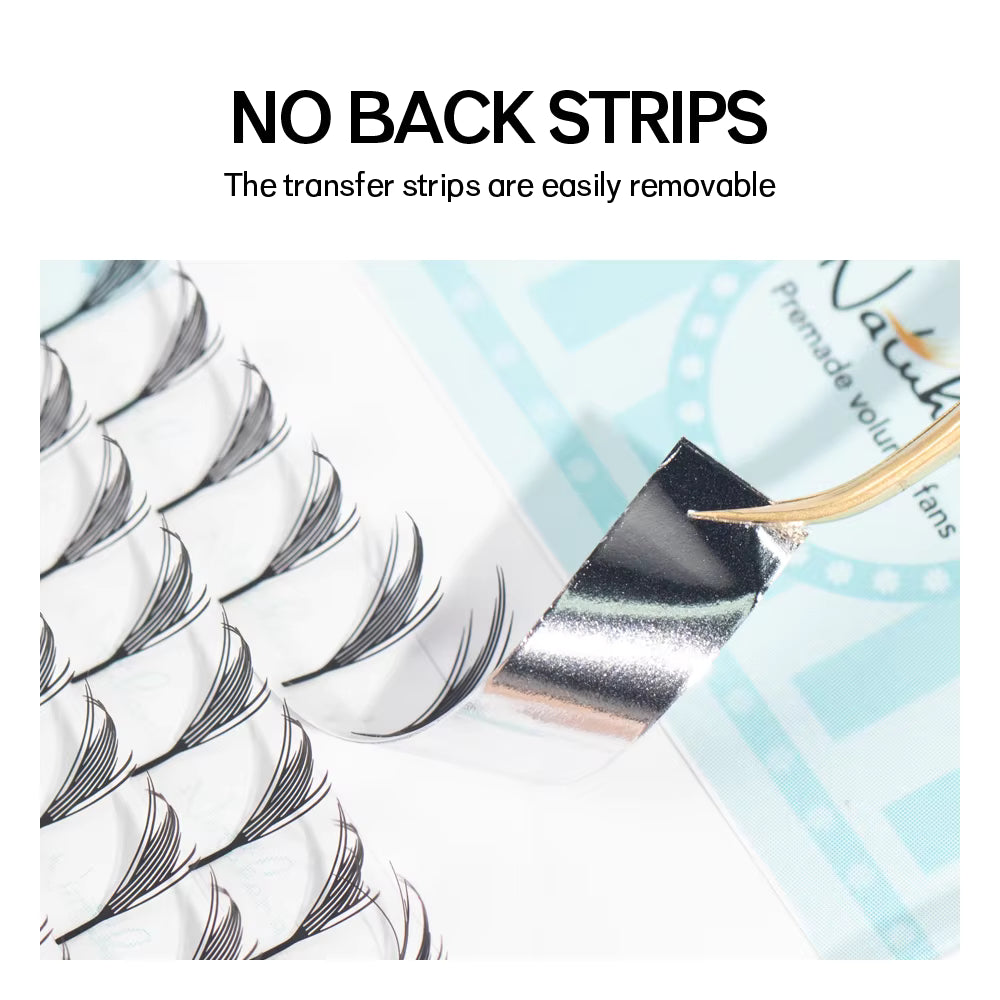 Natuhana® Comic Spire Lash Extensions Natural Soft Manga Eyelashes Auto