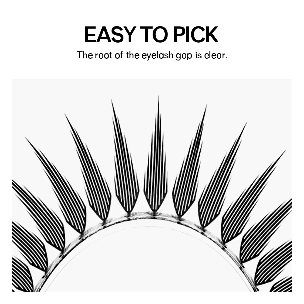 Natuhana® Comic Spire Lash Extensions Natural Soft Manga Eyelashes Auto
