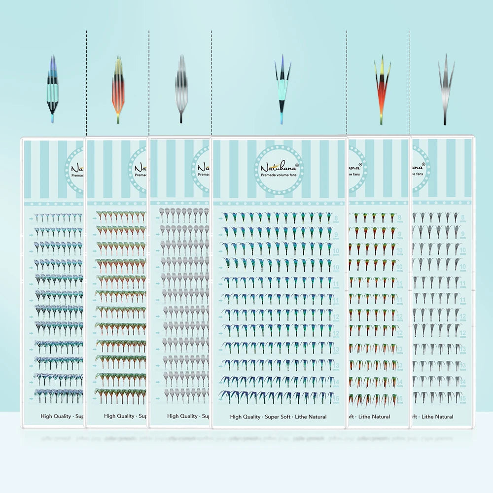 Colorful Spiky Manga Volume Lashes