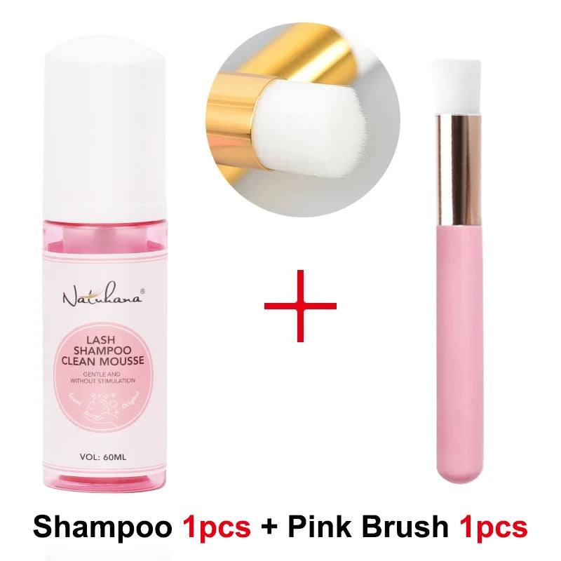 Natuhana® Lash Cleansing Mousse – Eyelash Shampoo 60ml