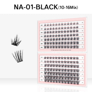 DIY Cluster Lash Extensions Kit – Fluffy, Natural & Long-Lasting | At-Home Lash Set