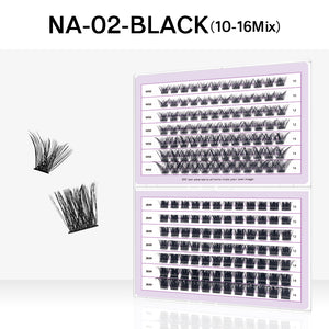 DIY Cluster Lash Extensions Kit – Fluffy, Natural & Long-Lasting | At-Home Lash Set