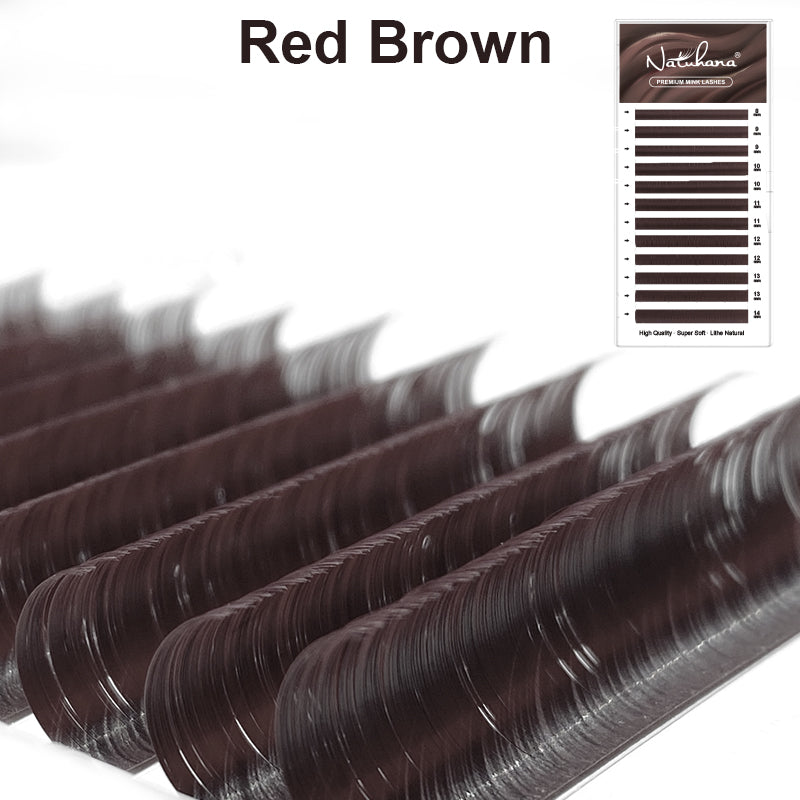 Drak Red Lash Extensions