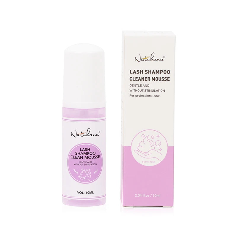 Natuhana® Lash Cleansing Mousse – Eyelash Shampoo 60ml