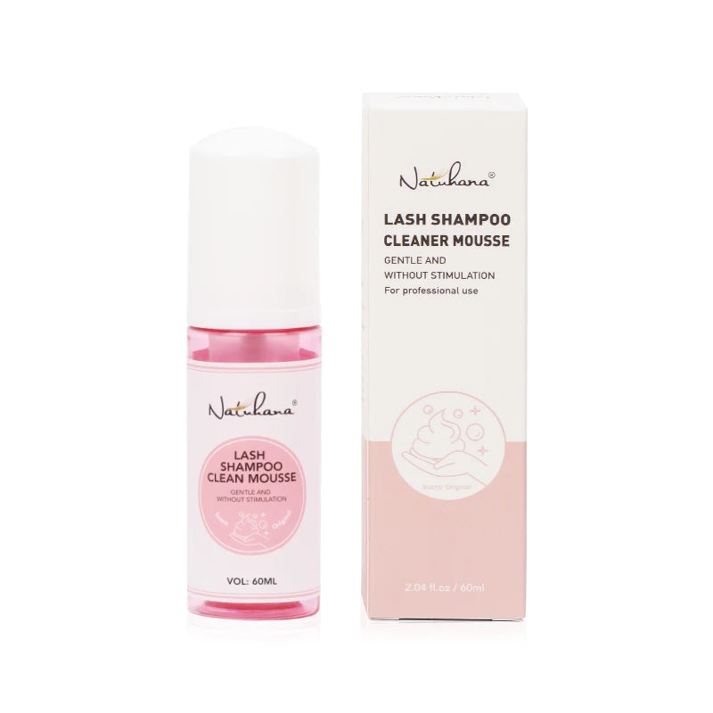 Natuhana® Lash Cleansing Mousse – Eyelash Shampoo 60ml