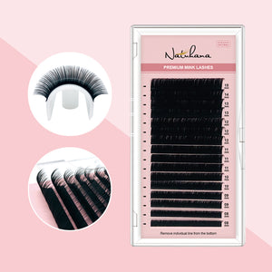 Classic Eyelash Extensions (Mix 8-15mm / 16 Rows)